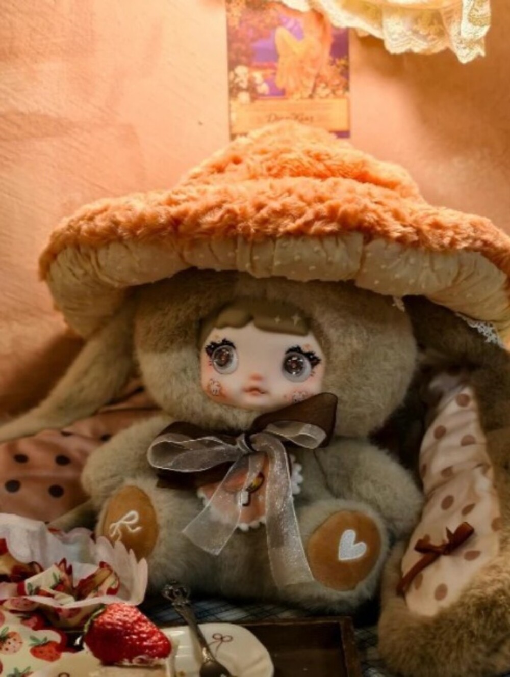 Nommi 400% Mushroom Hat Confirmed Twinkle Plush.